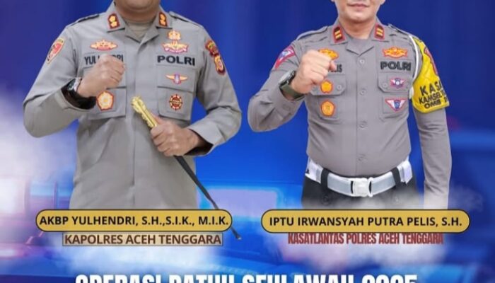 Di Aceh Tenggara, Pelanggaran Terbanyak Pengendara Tak Pakai Helm