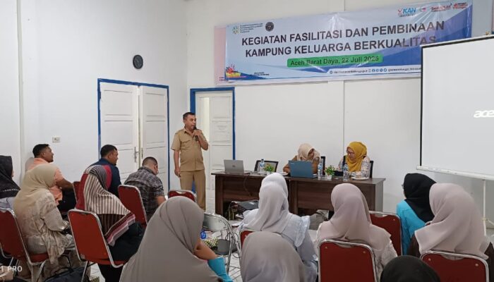 BKKBN Aceh Fasilitasi Dan Bina Kampung Keluarga Berkualitas Di Abdya