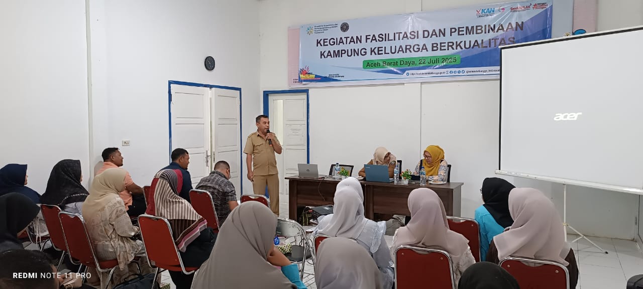 BKKBN Aceh Fasilitasi Dan Bina Kampung Keluarga Berkualitas Di Abdya