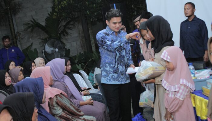 Silaturrahmi Dan Santuni Anak Yatim, Ricky Anthony Disambut Hangat Warga Kecamatan Stabat