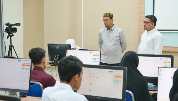 645 Peserta Jalani Tes Jalur Mandiri Di UIN Ar-Raniry