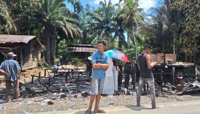 Di Pedalaman Aceh Timur, Tiga Rumah Terbakar