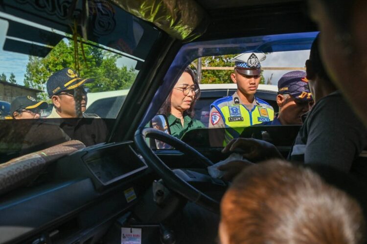 Wabup Humbahas Pimpin Razia Gabungan PKB dan BBNKB