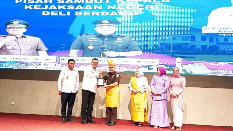 Pisah Sambut Kajari Deliserdang, Bupati: Sinergi Eksekutif-Yudikatif Kunci Pembangunan