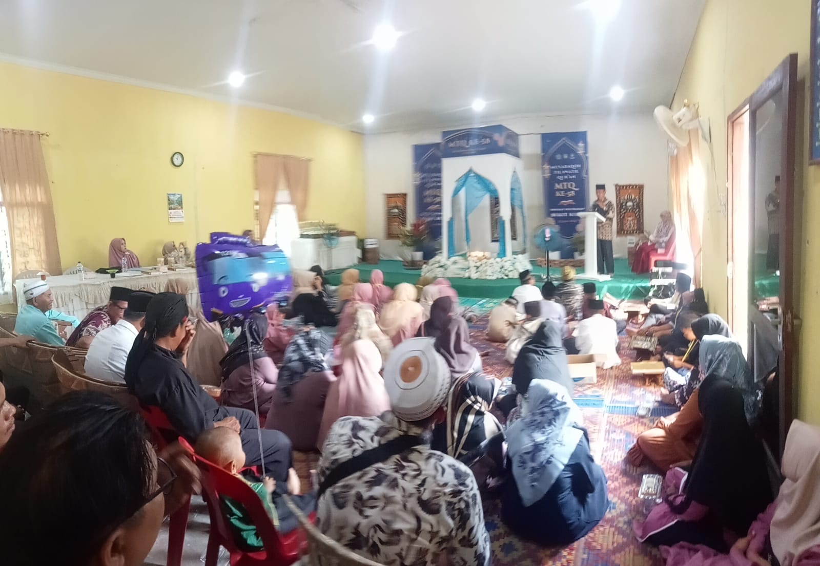 Lurah Bukitkubu Membuka Event MTQ Ke-58 Tingkat Kelurahan