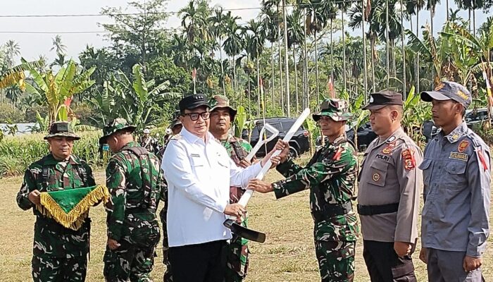Bupati Agara Buka TMMD Reguler Ke-125 Tahun 2025