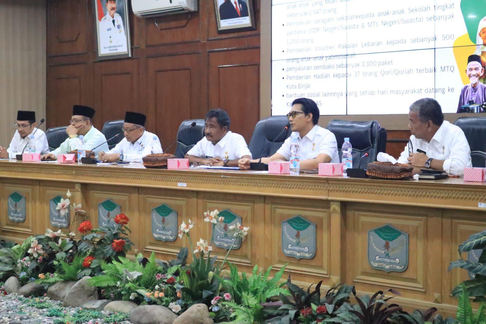 Pemko Binjai Dan BAZNAS Sinergi Wujudkan Sekolah Berkarakter