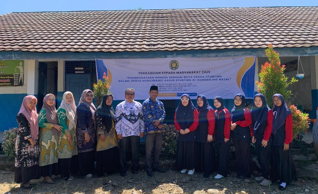 Pemberdayaan Remaja Sebagai Duta Cegah Stunting Dalam Upaya Mengurangi Stunting Di Mandailing Natal