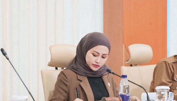 Ketua DPRD Sumut Erni Ariyanti Sitorus Soroti Siswi MTs Darul Muhsinin Labusel Yang Berhenti Sekolah
