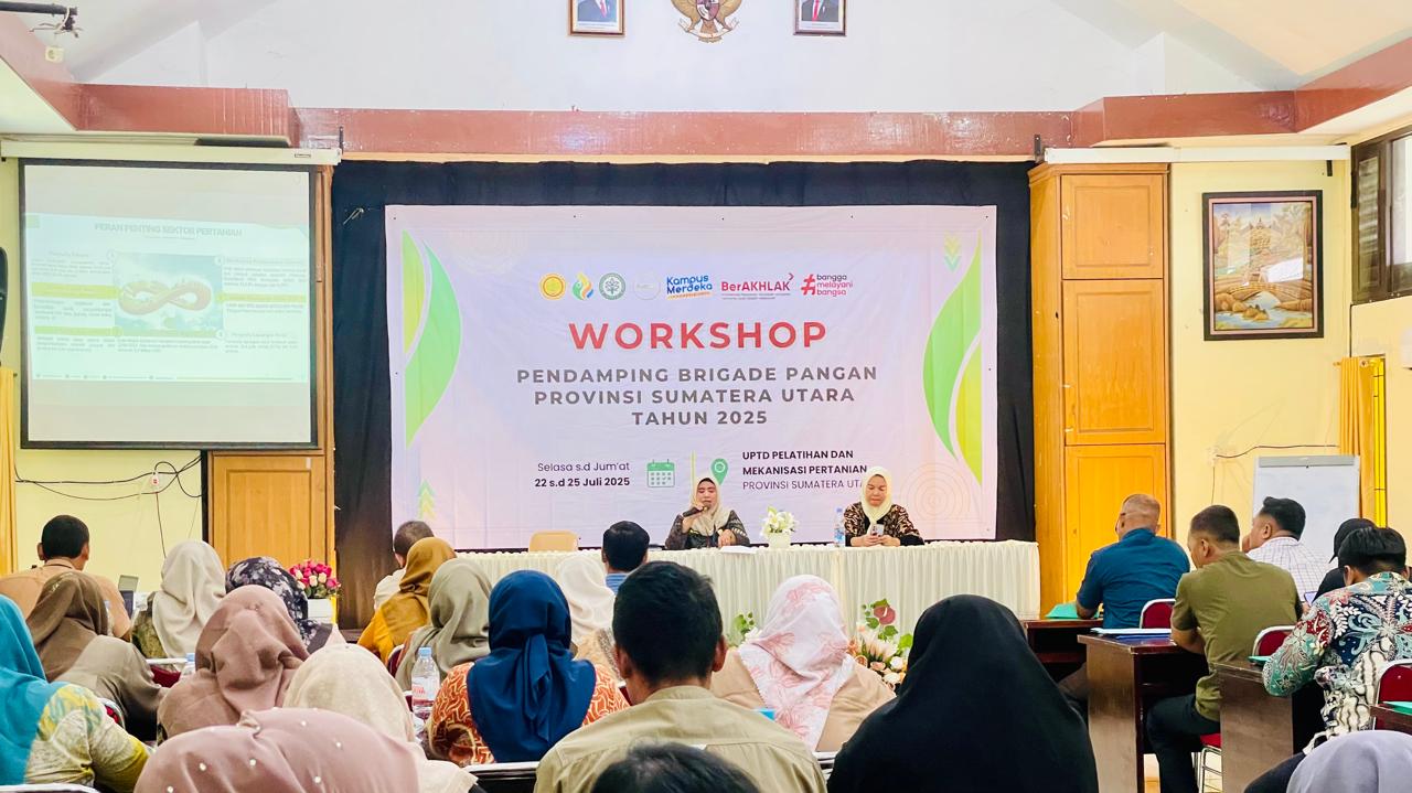Kementan Tingkatkan Kapasitas SDM Pendamping Brigade Pangan Di Sumut