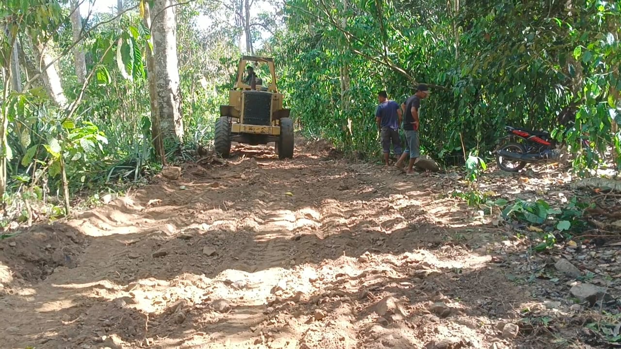 TMMD Kodim 0108/Agara Buru Pengerjaan Jalan