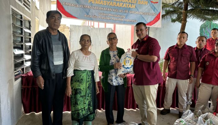 Lapas Siborongborong Gelar Baksos