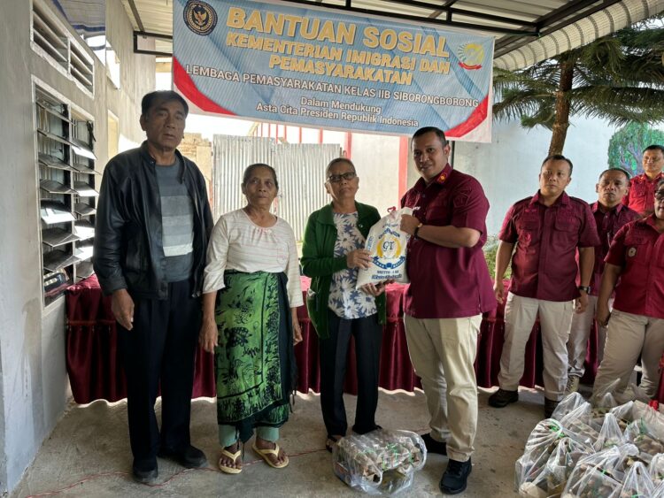 Lapas Siborongborong Gelar Baksos