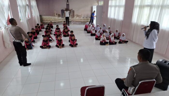 Polantas Polresta Banda Aceh Edukasi Tertib Berlalulintas Bagi Usia Dini