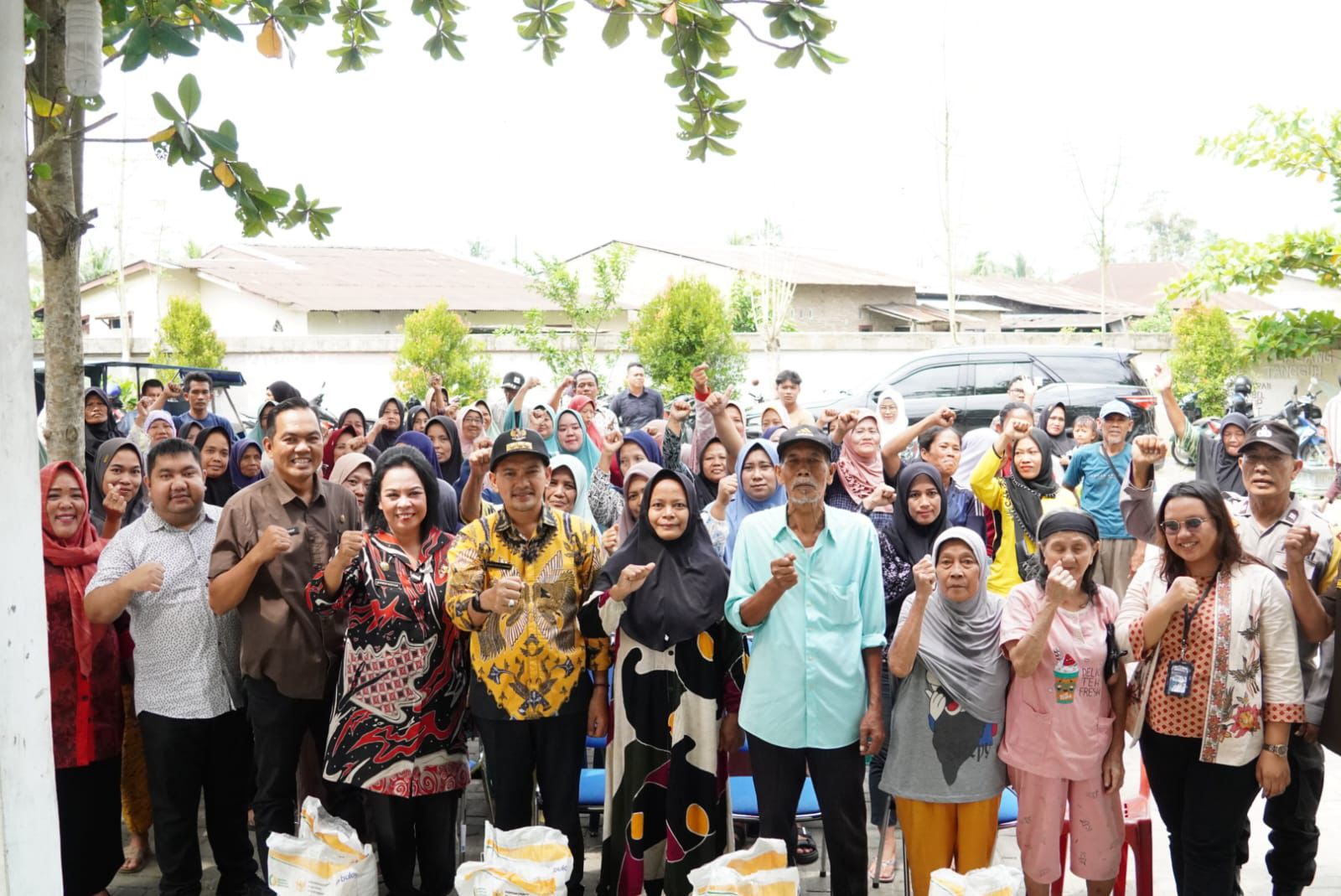 Wali Kota Tebingtinggi Tinjau Penyaluran Beras Bantuan Bapanas