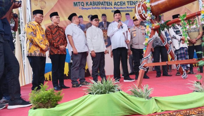 Bupati Salim Fakhry Buka MTQ Ke-40 Aceh Tenggara