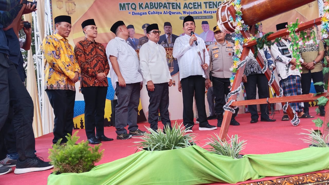 Bupati Salim Fakhry Buka MTQ Ke-40 Aceh Tenggara