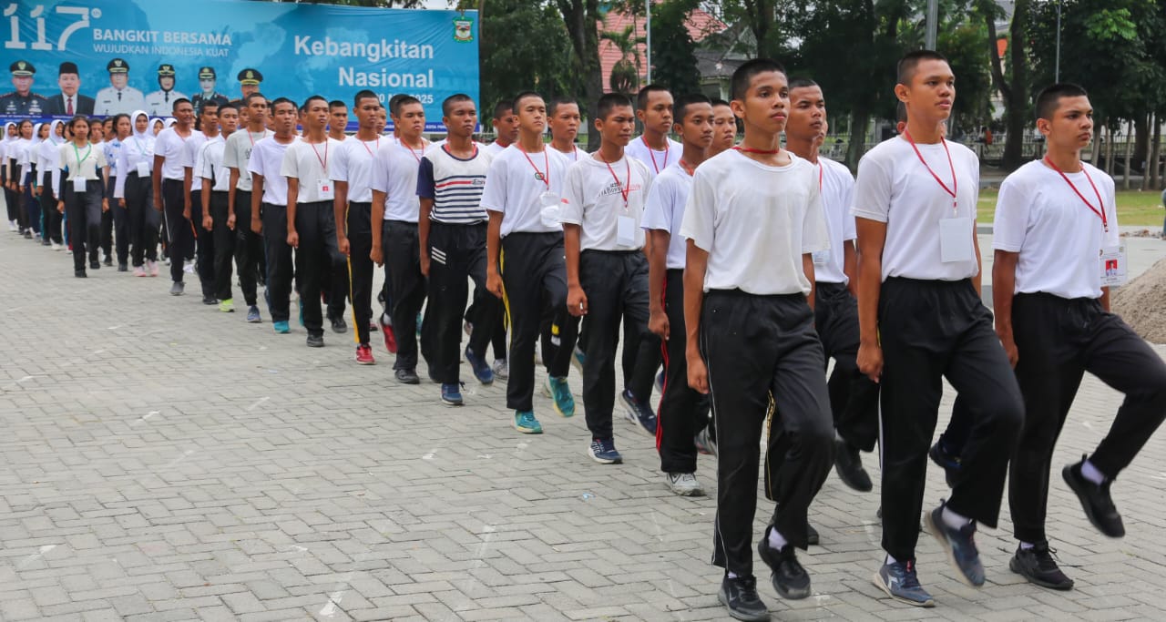 55 Siswa-siswi Lulus Calon Paskibraka P. Siantar Dan 2 Mewakili Ke Provsu