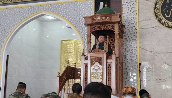 Introspeksi Diri, Poin Khutbah Kakanwil Kemenag Aceh Di Masjid Makodam IM