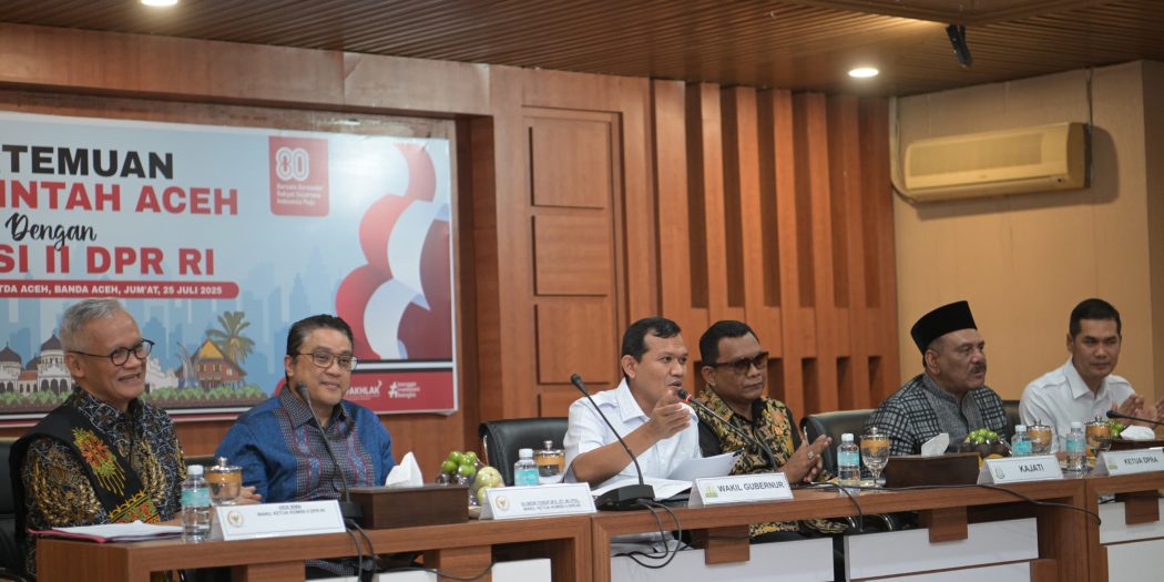 Wagub Fadhlullah Apresiasi Komisi II DPR RI Dukung Perpanjangan Dana Otsus Aceh