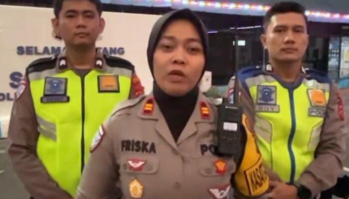 Pengemudi Mobil Melawan Saat Polres P. Siantar Lakukan Penindakan