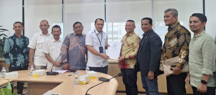 HRD Dan Bupati Aceh Utara Suarakan Pembangunan Jaringan Air Bersih ke Dirjen Cipta Karya