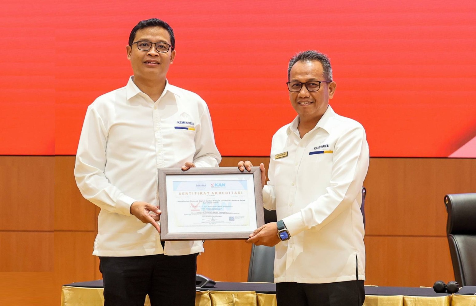 Laboratorium Forensik Digital Kanwil DJP Sumut I Kantongi Sertifikasi ISO 17025:2017