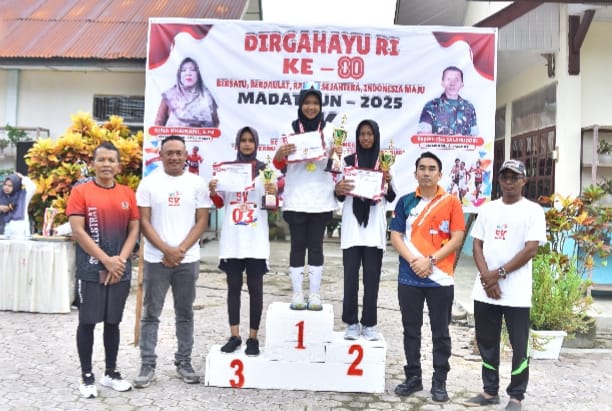 Madat Run 2025, Siswi SMA Negeri 3 Langsa Raih Juara 1 Lomba Lari Maraton 5K