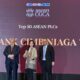 Direktur Compliance, Corporate Affairs & Legal CIMB Niaga Fransiska Oei (tengah) bersama Chair ASEAN Capital Markets Forum (ACMF) YBhg. Dato' Mohammad Faiz Azmi (kiri) dan CEO Minority Shareholders Watch Group (MSWG) Dr. Ismet Yusoff (kanan) saat penyerahan penghargaan Top 50 ASEAN Public Listed Companies dan Top 1 Indonesia PLCs untuk CIMB Niaga pada acara ASEAN Corporate Governance Conference and Awards 2025 di Kuala Lumpur, Malaysia, Kamis (24/7/2025).