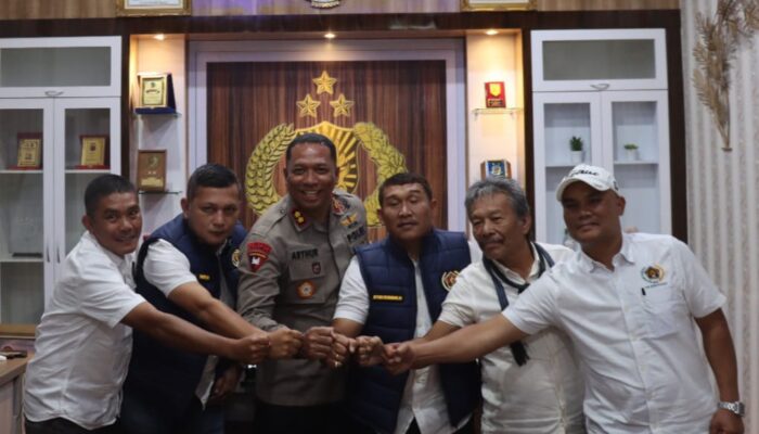 PWI Bonapasogit Bangun Sinergitas Dengan Polres Humbahas