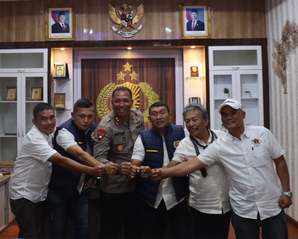 PWI Bonapasogit Bangun Sinergitas Dengan Polres Humbahas