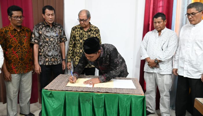 Pemkab Aceh Besar Terima Gedung Pengganti SDN Bak Sukon Dari PT HK