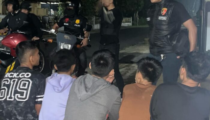 Polres P.Siantar Patroli Hingga Subuh Ciptakan Situasi Aman Dan Kondusif