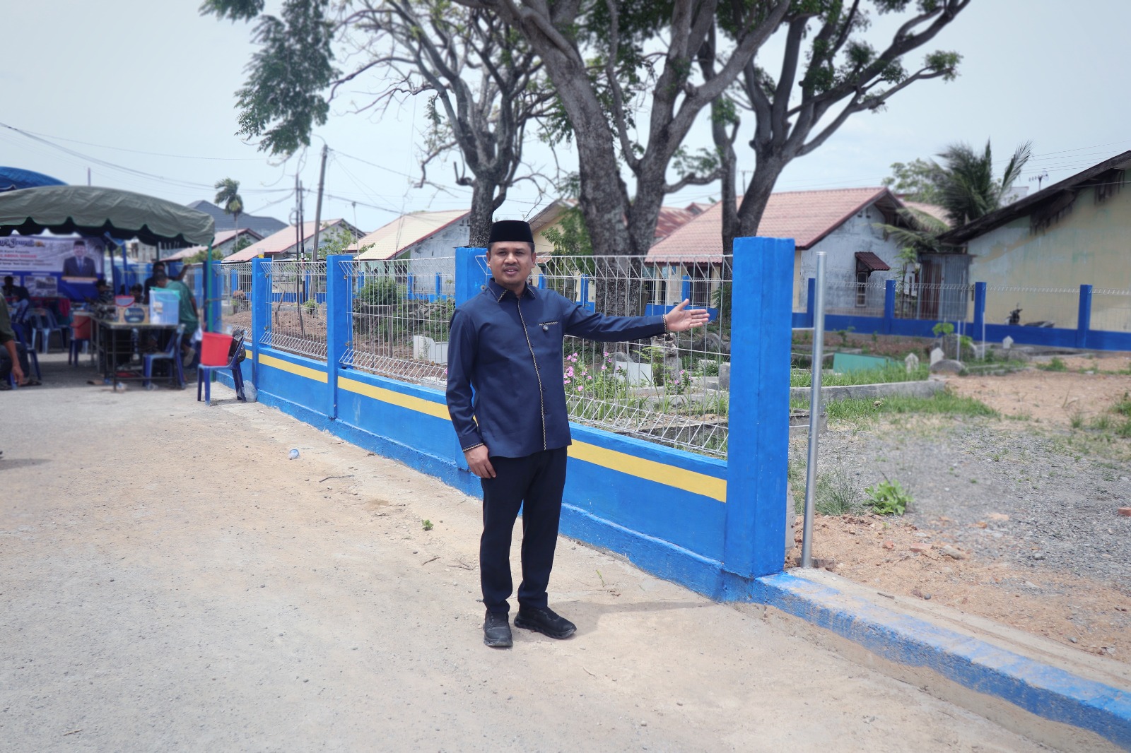 Pugar Makam Asoe Syurga, Wakil Ketua DPRK Banda Aceh Penuhi Harapan Warga