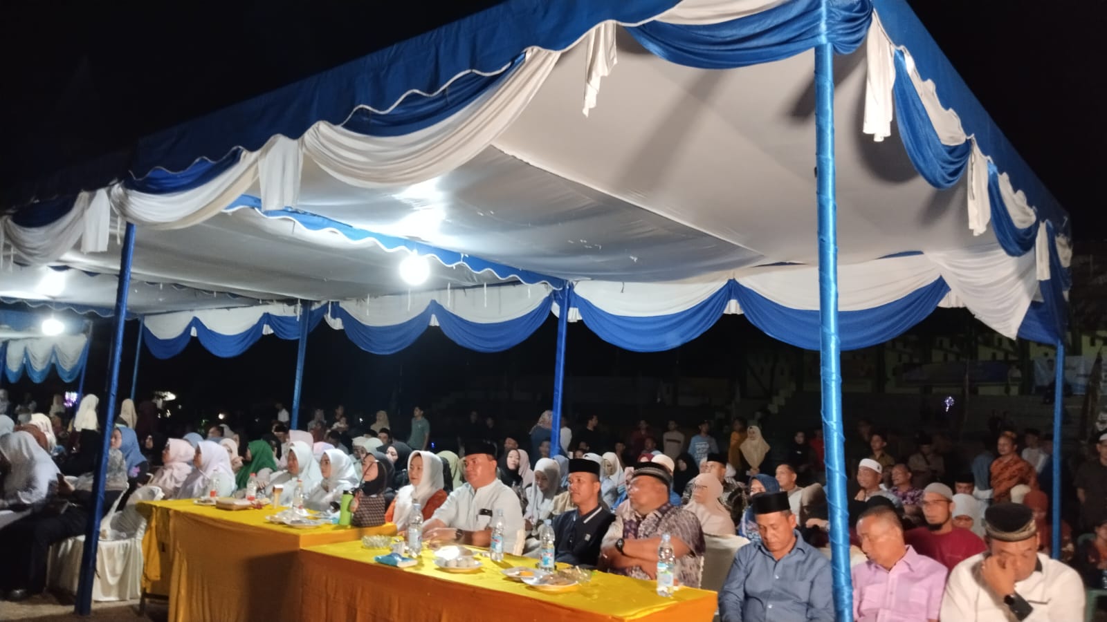 Malam Ketiga MTQ, Bupati Agara Saksikan Cabang Tilawah