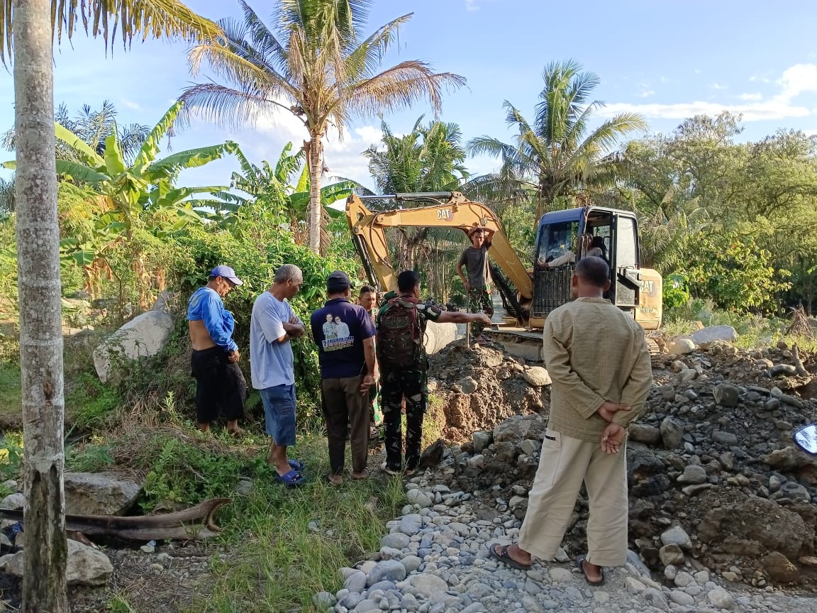 Antusiasme Warga Agara Sukseskan TMMD Reguler Ke-125