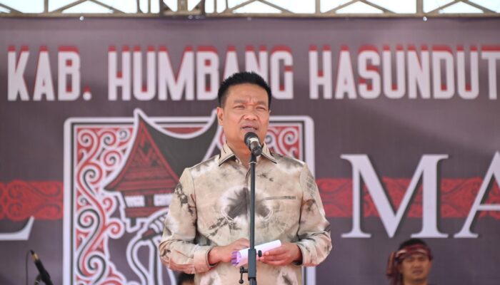 Gali Potensi, Bupati Humbahas Buka Festival Marende
