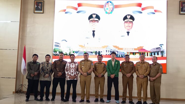 Bupati Deliserdang Terima 170 Mahasiswa KKN UNUSU