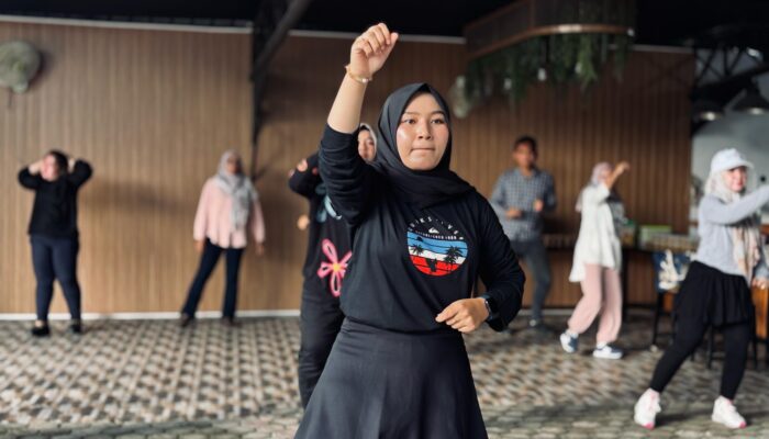 BRI BO Tanjungbalai Gelar Senam Bersama, Wujudkan Work-Life Balance Pekerja