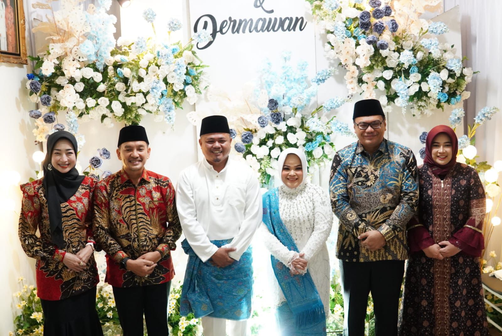 Iman Irdian Saragih Dan Asri Ludin Tambunan Saksi Nikah Putri Mantan Wakil Wali Kota Tebingtinggi