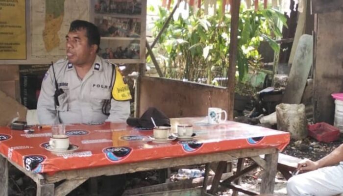 Polres Pematangsiantar Patroli Ke Posko KBN, Ajak Warga Perangi Narkoba