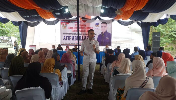 Di Reses III Anggota DPRD Medan Afif Abdillah, Warga Amplas Keluhkan Rendahnya UMR