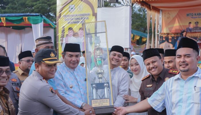 Bupati Salim Fakhry Ingatkan Kafilah MTQ Agara Jangan Lagi Di Urutan Buncit