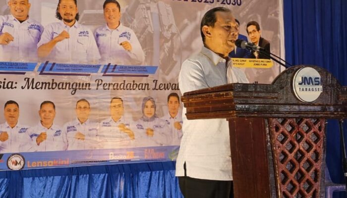 Hadiri Pelantikan JMSI Tabagsel, Syahrul Pasaribu: Pers Pilar Ke-4 Demokrasi