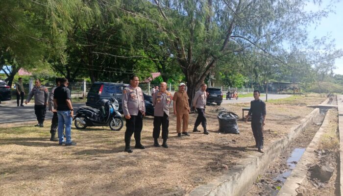 Kapolres Sabang Tinjau Kesiapan Lapangan Jelang Turnamen Iboih FC Cup I 2025