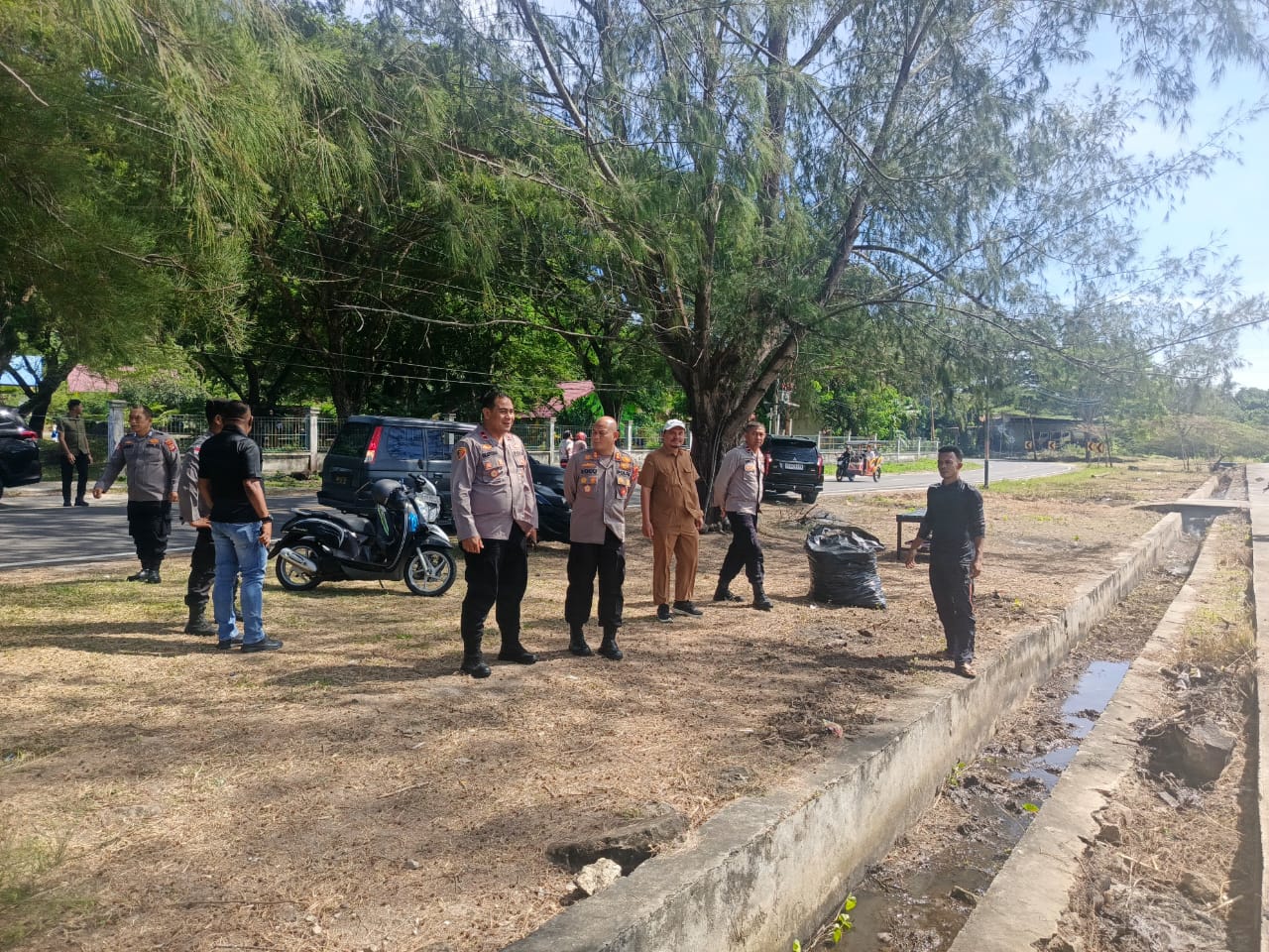 Kapolres Sabang Tinjau Kesiapan Lapangan Jelang Turnamen Iboih FC Cup I 2025
