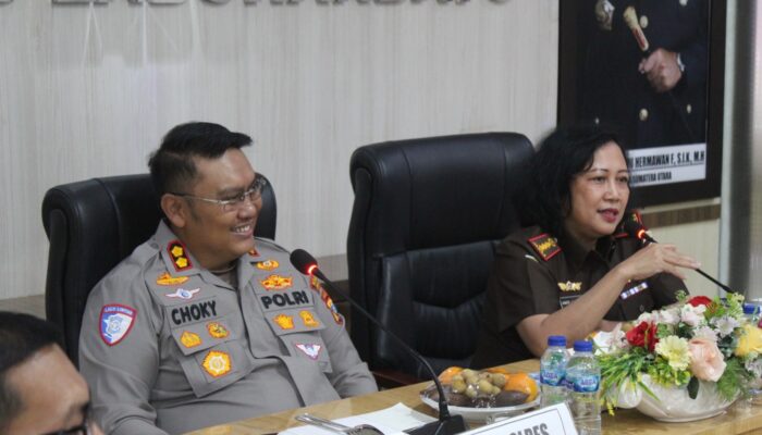 Kapolres Terima Kunjungan Kerja Kejari Labuhanbatu