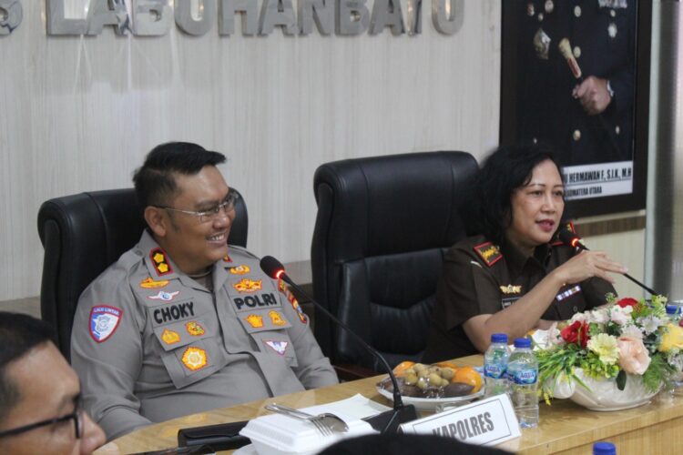 Kapolres Terima Kunjungan Kerja Kejari Labuhanbatu
