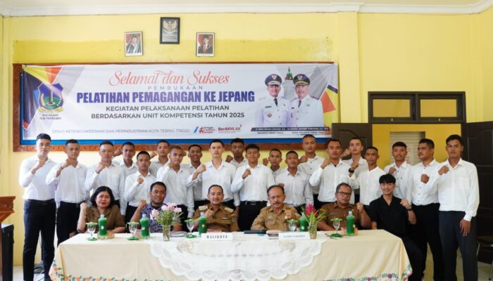 Wali Kota Tebing Tinggi Buka Pelatihan Ke Jepang