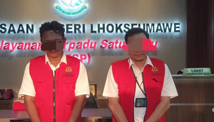 Kejari Lhokseumawe Tahan Dua Tersangka Baru Korupsi Rusun Politeknik